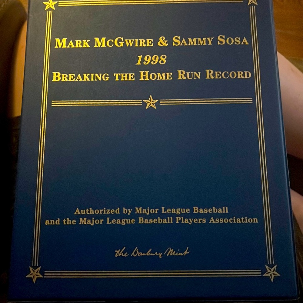 Marc McGwire & Sammy Sosa 1998 home run record